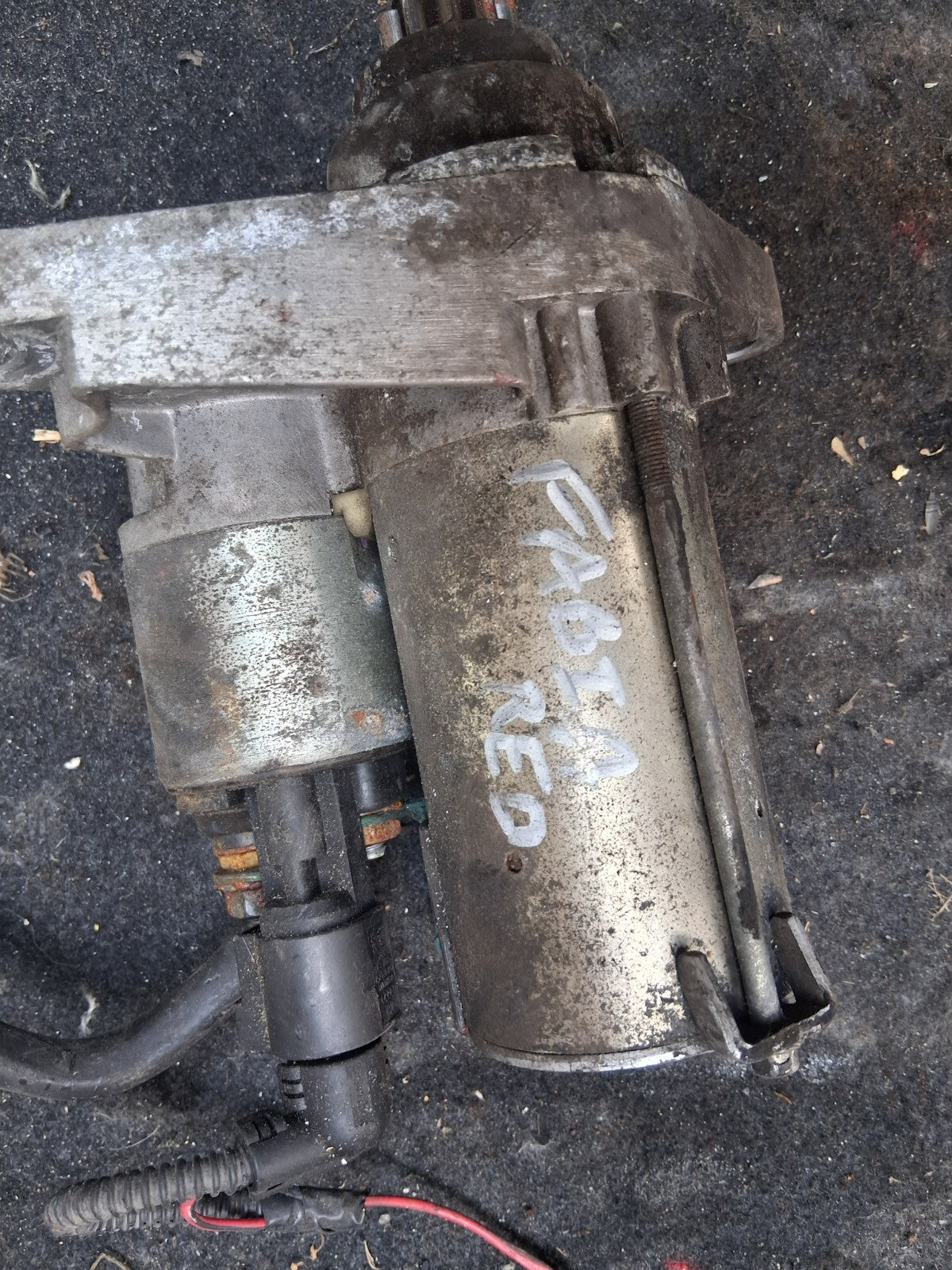 SKODA FABIA 2009 MK2 1.2 PETROL STARTER MOTOR 02T911023S