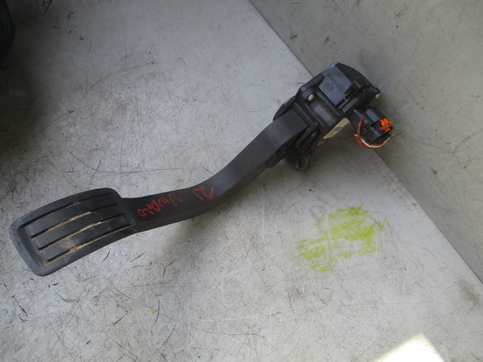 2021 VAUXHALL VIVARO MK3 THROTTLE PEDAL 9806607380
