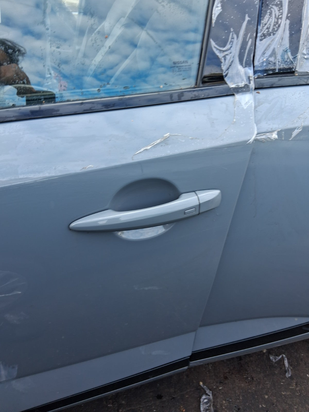 2024 NISSAN QASHQAI J12 MK3 NSF PASSENGER SIDE FRONT LEFT BARE DOOR GREY