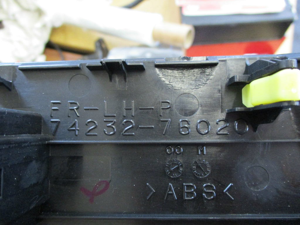 LEXUS CT200h 2014 NSF PASSENGER SIDE FRONT WINDOW SWITCH PANEL 74232-76020