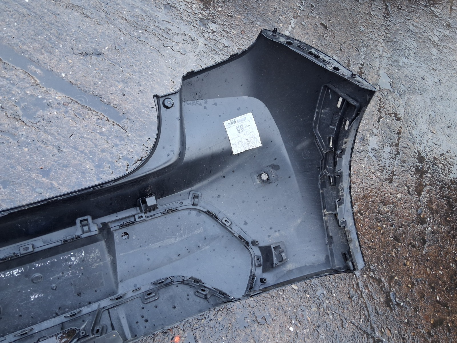 2017 PEUGEOT 308 MK2 COMPLETE REAR BUMPER BLACK