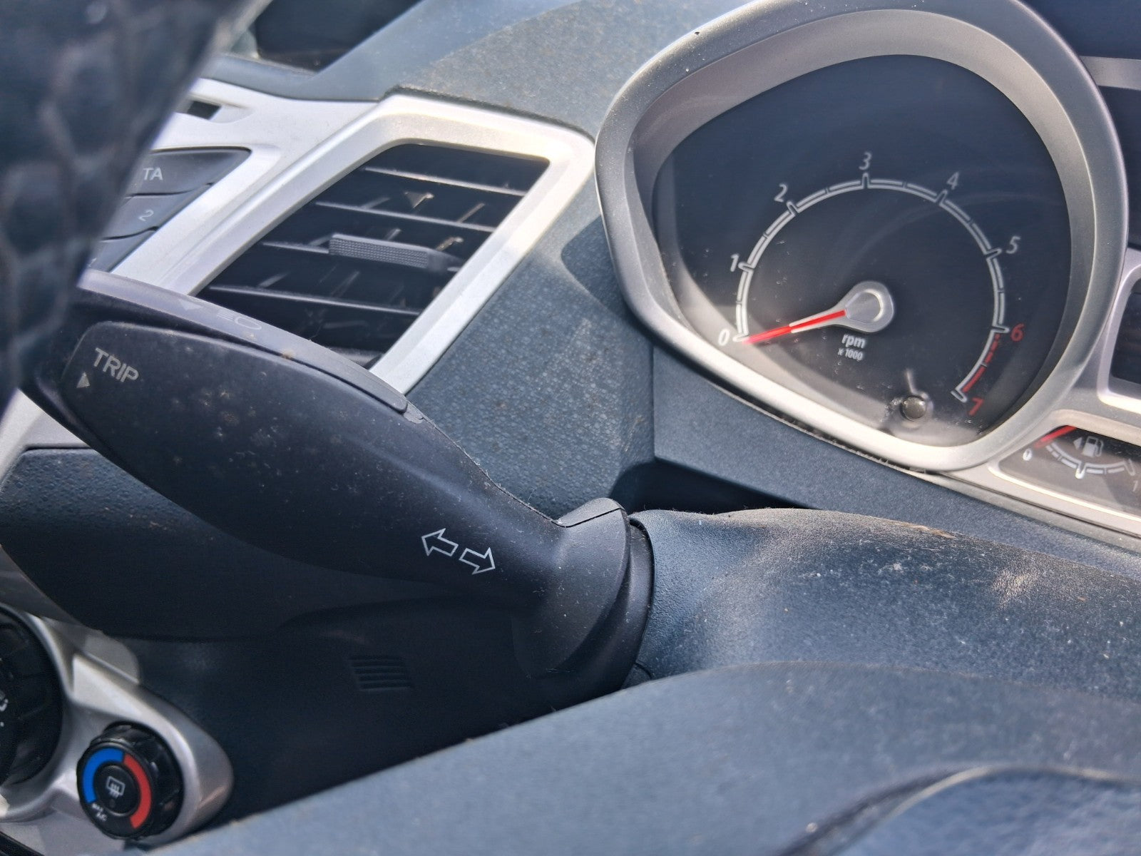 2012 FORD FIESTA MK7 INDICATOR WIPER COMBINATION SWITCH STALK SQUIB