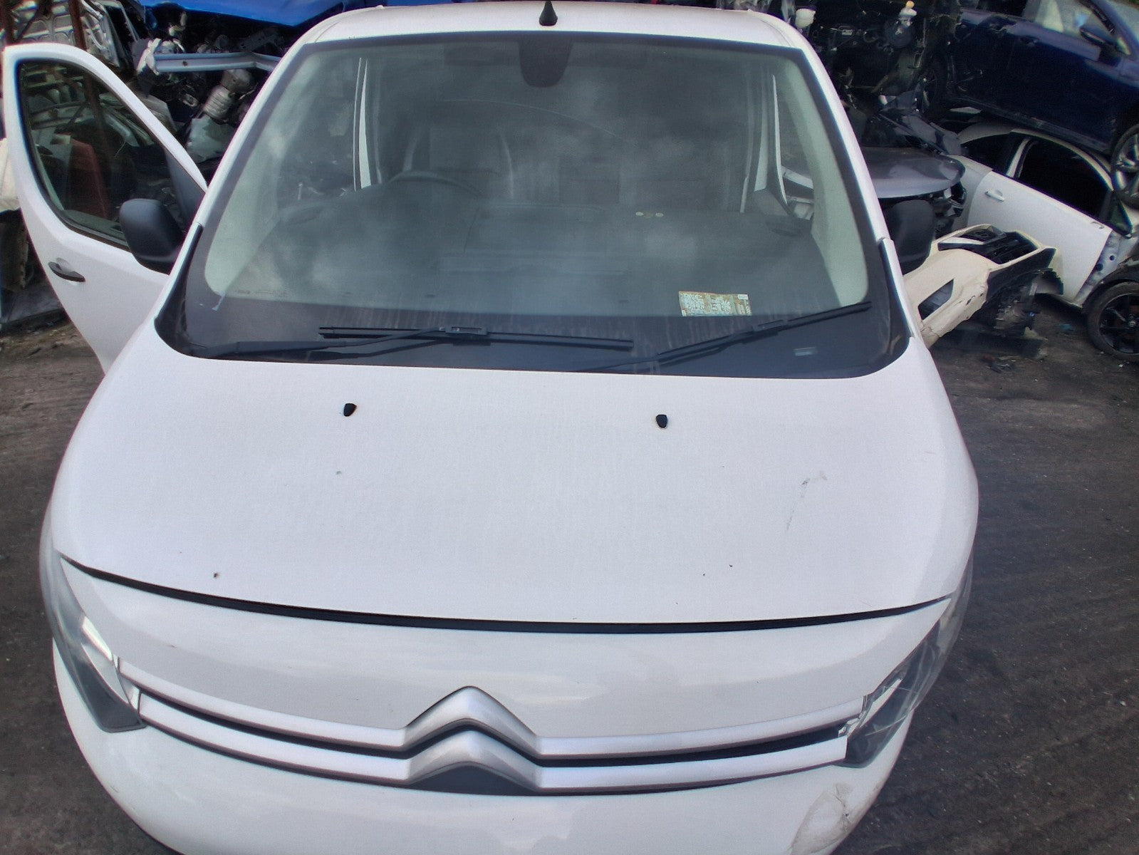 2019 CITROEN DISPATCH MK3 FRONT BONNET HOOD PANEL WHITE EWP