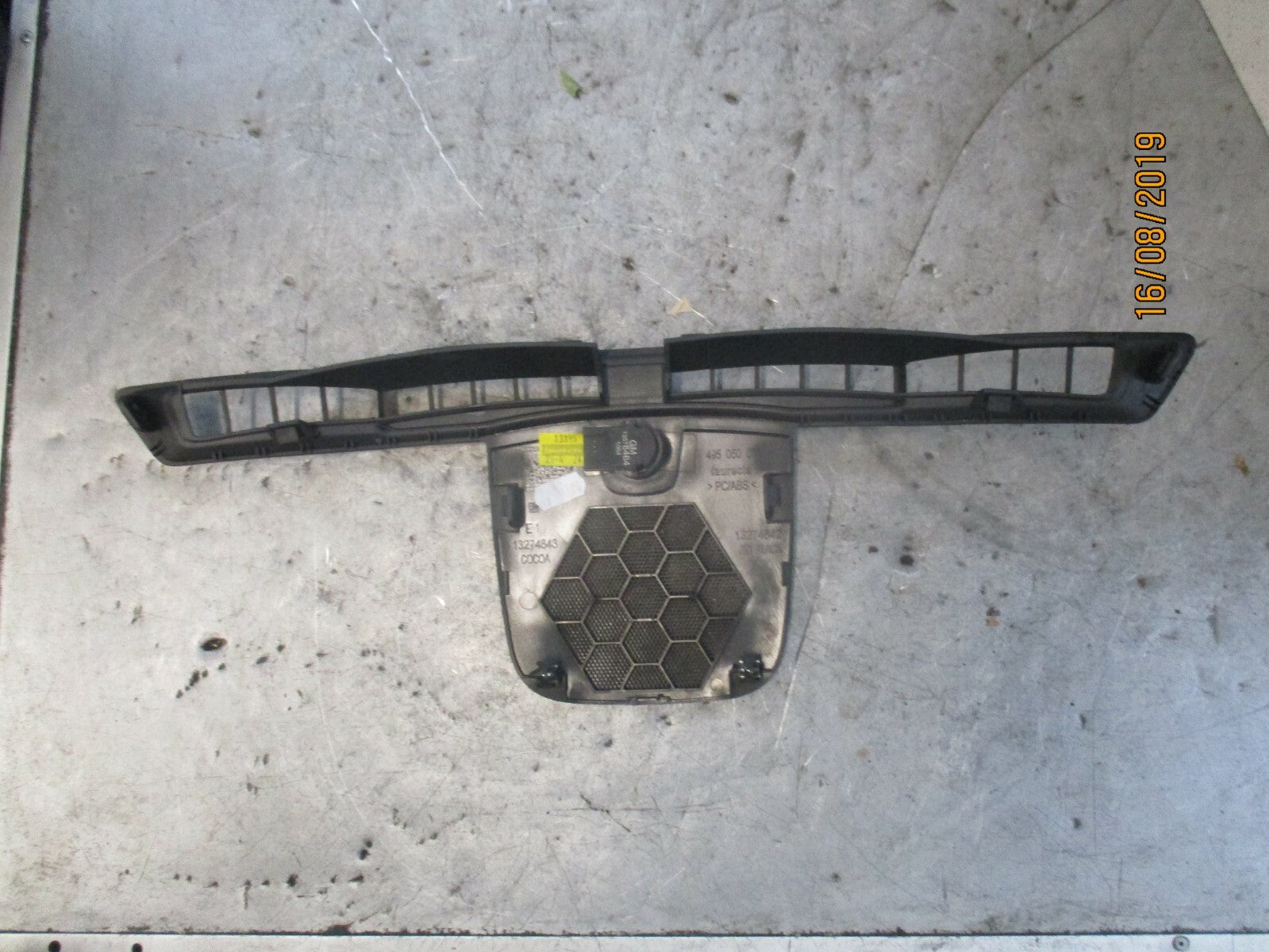 VAUXHALL INSIGNIA A FACELIFT DASHBOARD SPEAKER GRILL TOP COVER TRIM 13274842