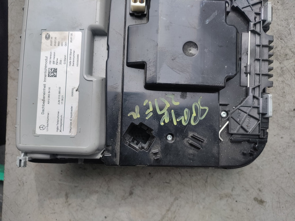2021 MERCEDES BENZ SPRINTER W907 INTERIOR ROOF READING LIGHT A9109008400