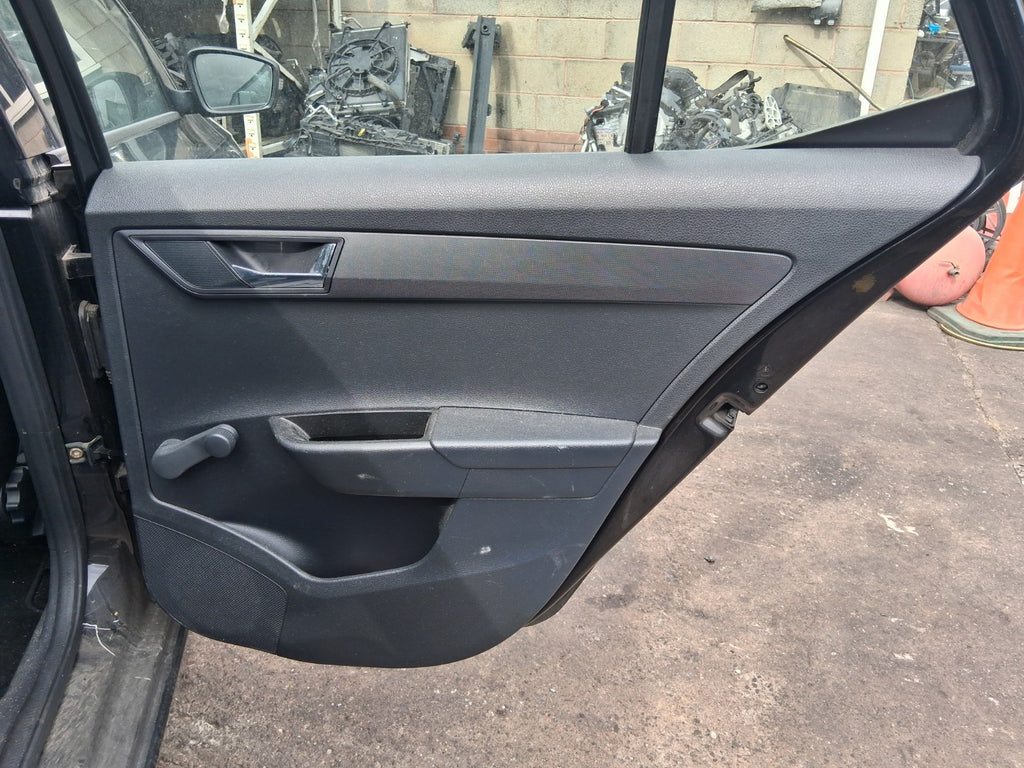 2020 SKODA FABIA MK3 NJ HATCHBACK OSR DRIVER SIDE REAR RIGHT DOOR CARD PANEL
