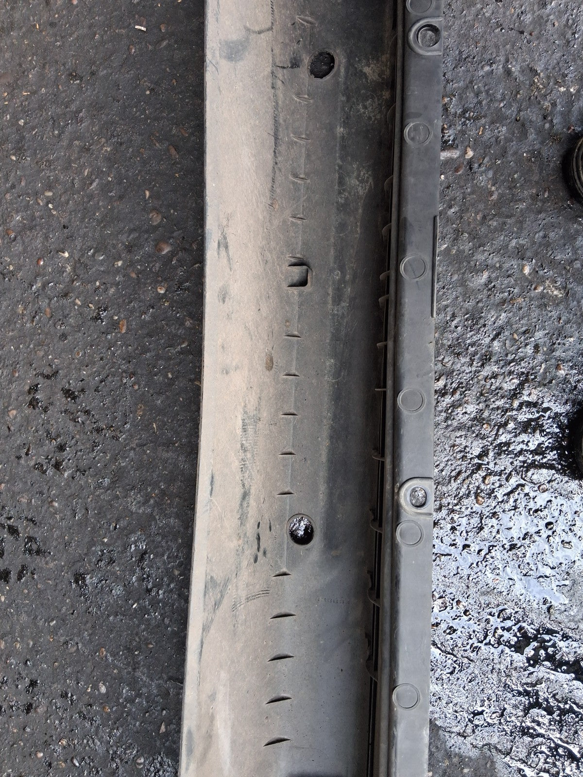 2010 FIAT DOBLO MK1 REAR BUMPER BLACK