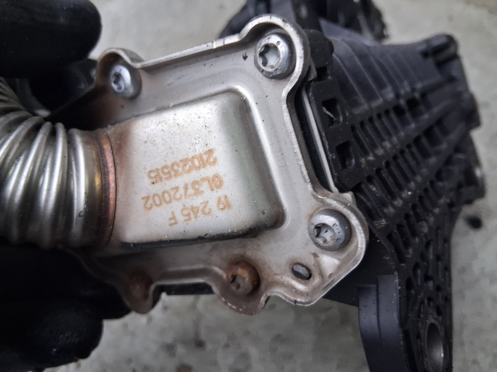 2019 PEUGEOT PARTNER EGR VALVE & COOLER 9813050280
