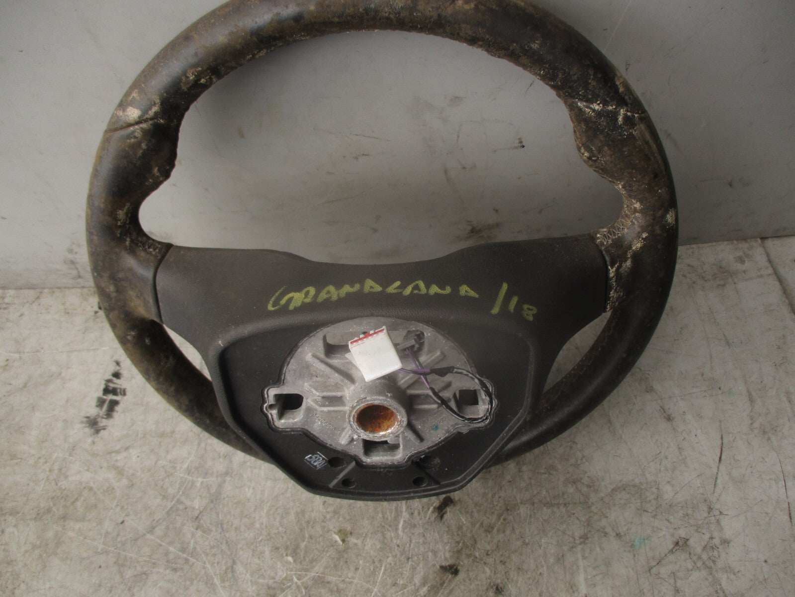 2018 VAUXHALL GRANDLAND X SE 1.6 3 SPOKE MULTIFUNCTION STEERING WHEEL 34216390C
