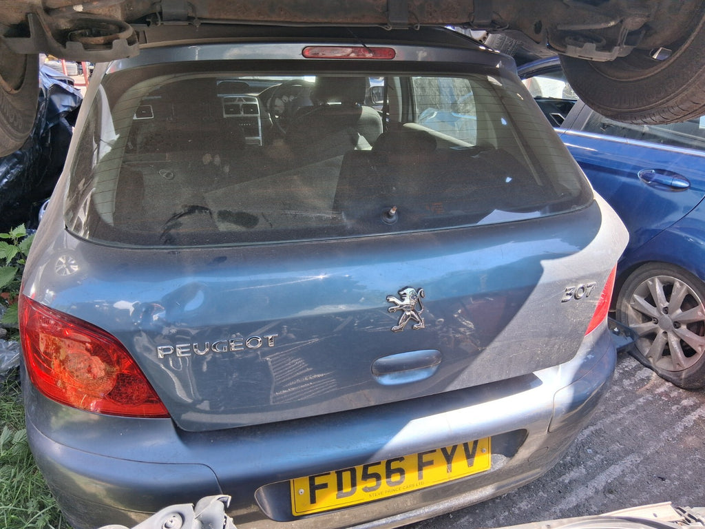 2006 PEUGEOT 307 REAR BOOTLID TAILGATE COMPLETE IRON GREY METALLIC EZWD