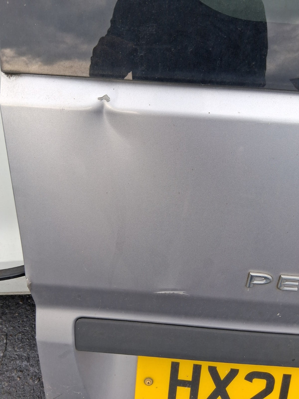 2021 PEUGEOT BOXER MK3 SWB NSR PASSENGER SIDE REAR LEFT COMPLETE DOOR GREY