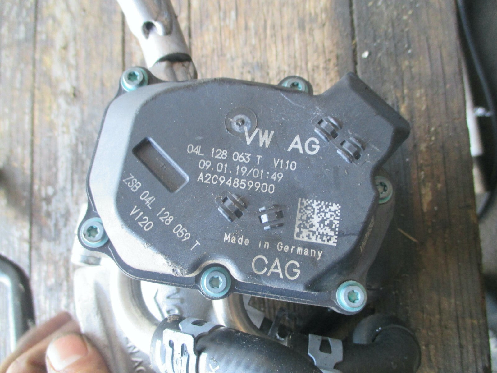 AUDI A3 2019 2.0 TDI DIESEL THROTTLE BODY 04l128063t