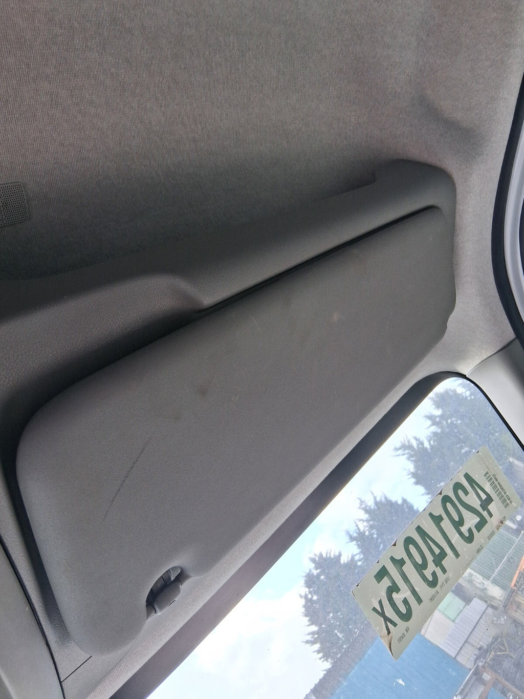 2024 NISSAN INTERSTAR MK2 MASTER MK3 OS DRIVER SIDE FRONT SUN VISOR