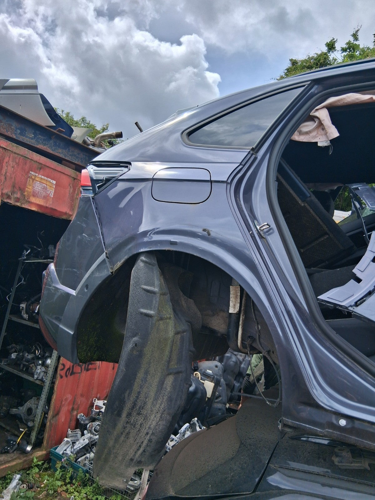 2023 VOLKSWAGEN TAIGO R LINE OSR DRIVER SIDE REAR RIGHT QUARTER PANEL CUT