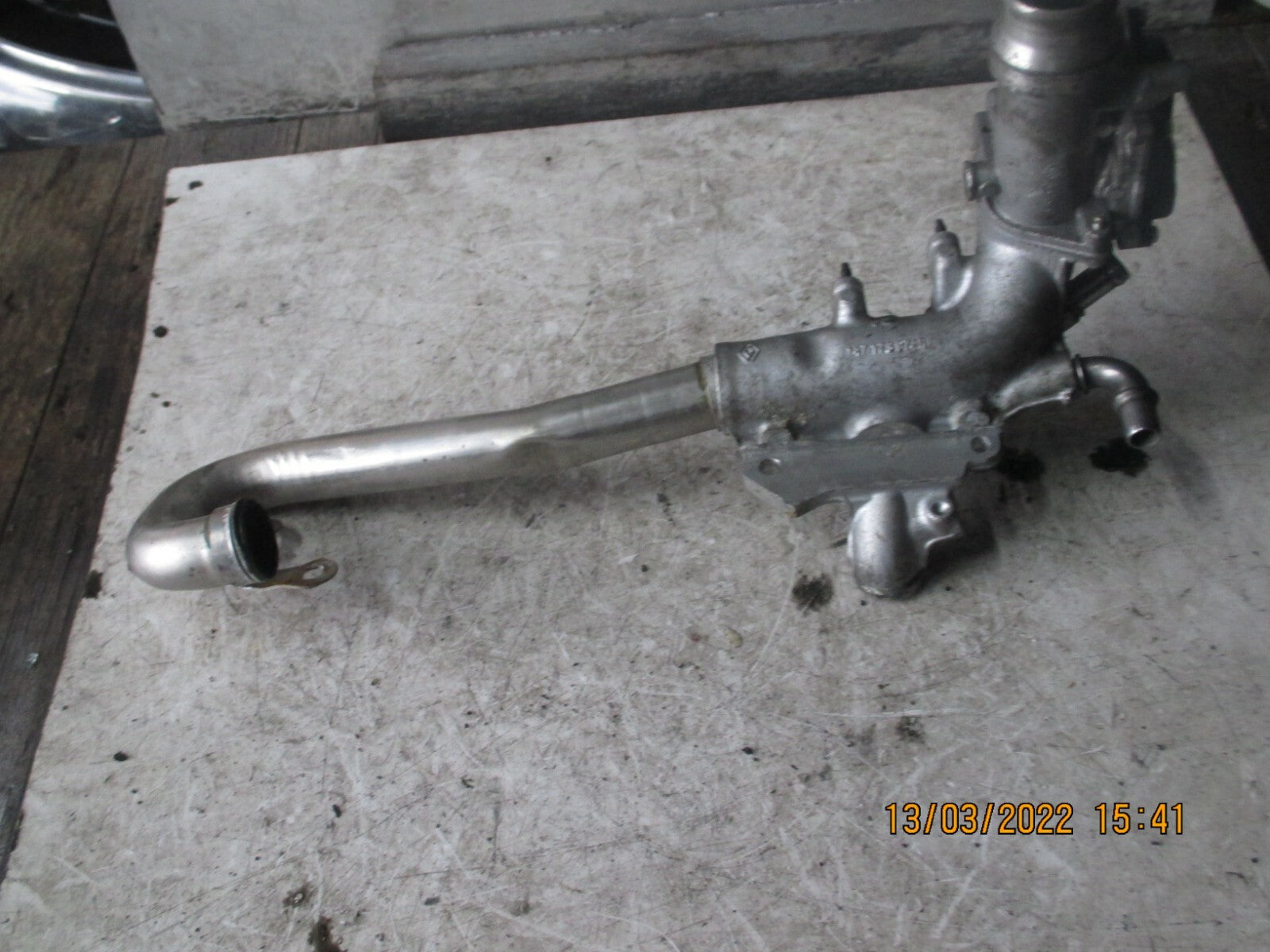 RENAULT SCENIC 2015 MK3 THROTTLE BODY WITH HOUSING PIPE