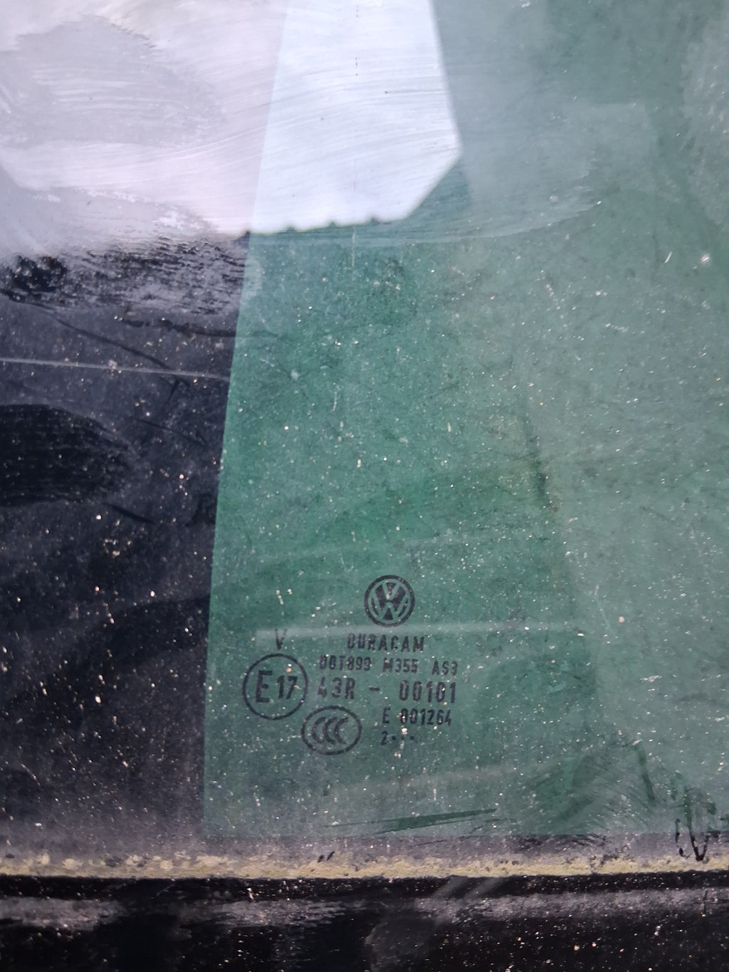 2023 VW VOLKSWAGEN TIGUAN OS DRIVER SIDE REAR QUARTER WINDOW GLASS 43R-00101