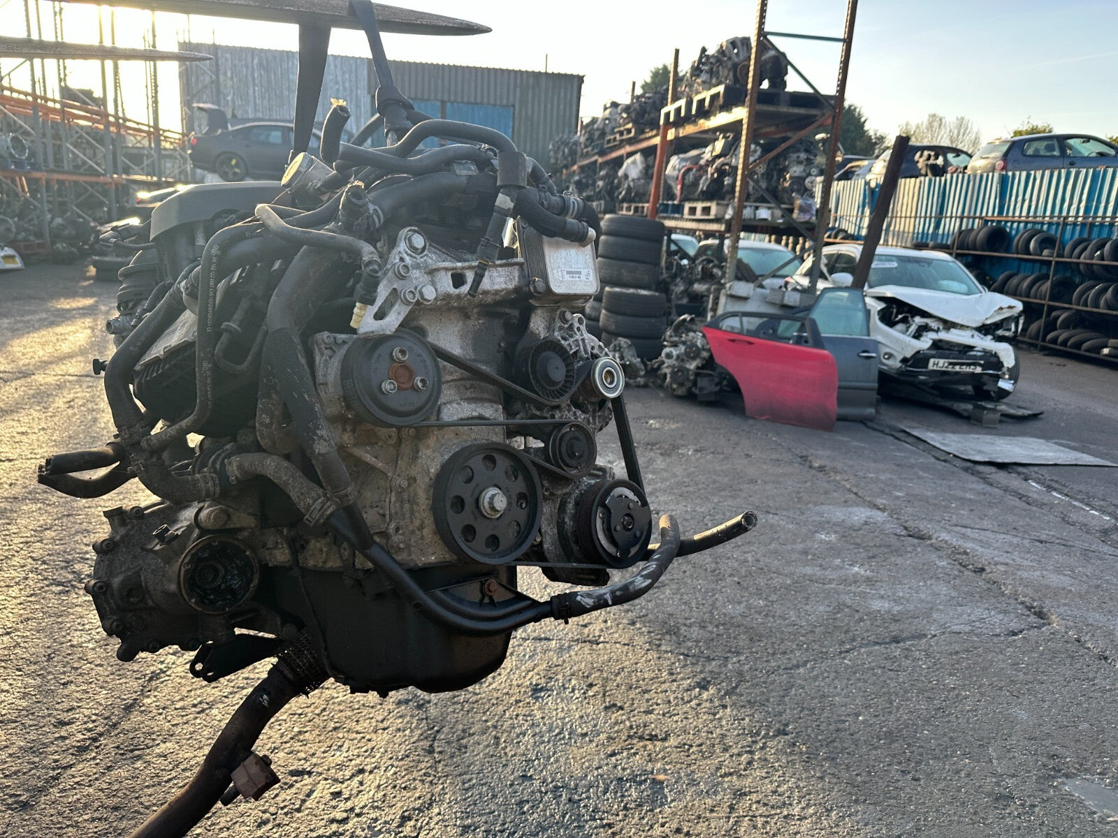 2012 SEAT IBIZA 1.2 PETROL ENGINE COMPLETE CBZ