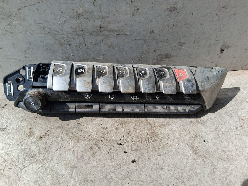 2019 PEUGEOT 5008 MK2 FRONT DASHBOARD CONTROL SWITCH PANEL 98249153DX
