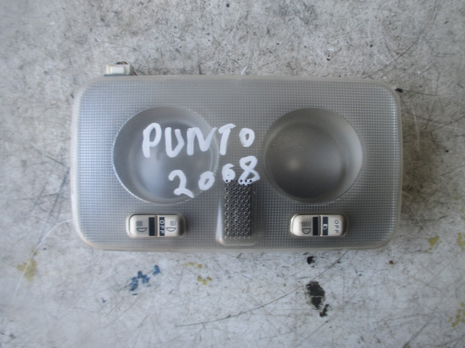 2008 FIAT GRANDE PUNTO INTERIOR ROOF LIGHT 1520400000
