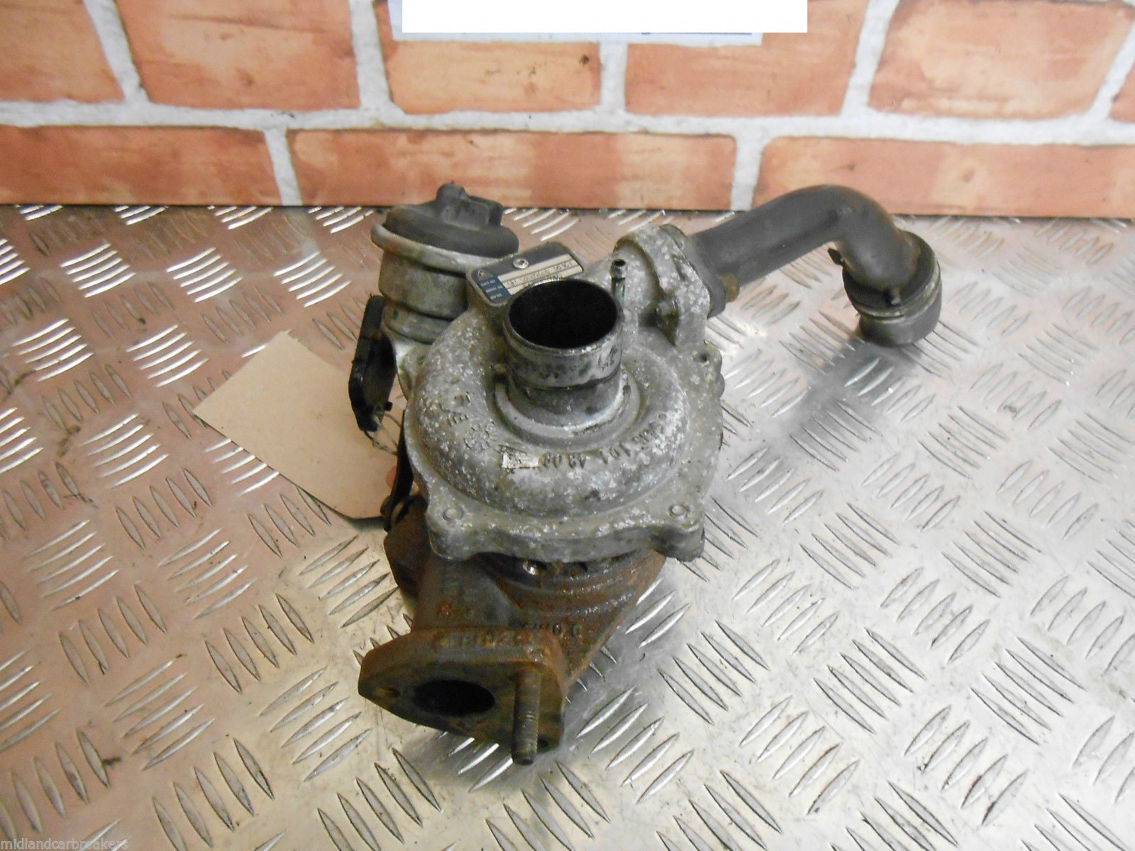 FIAT DOBLO 2004 1.3 MULTIJET 199A2000 ENGINE TURBO TURBOCHARGER 50005608 00363