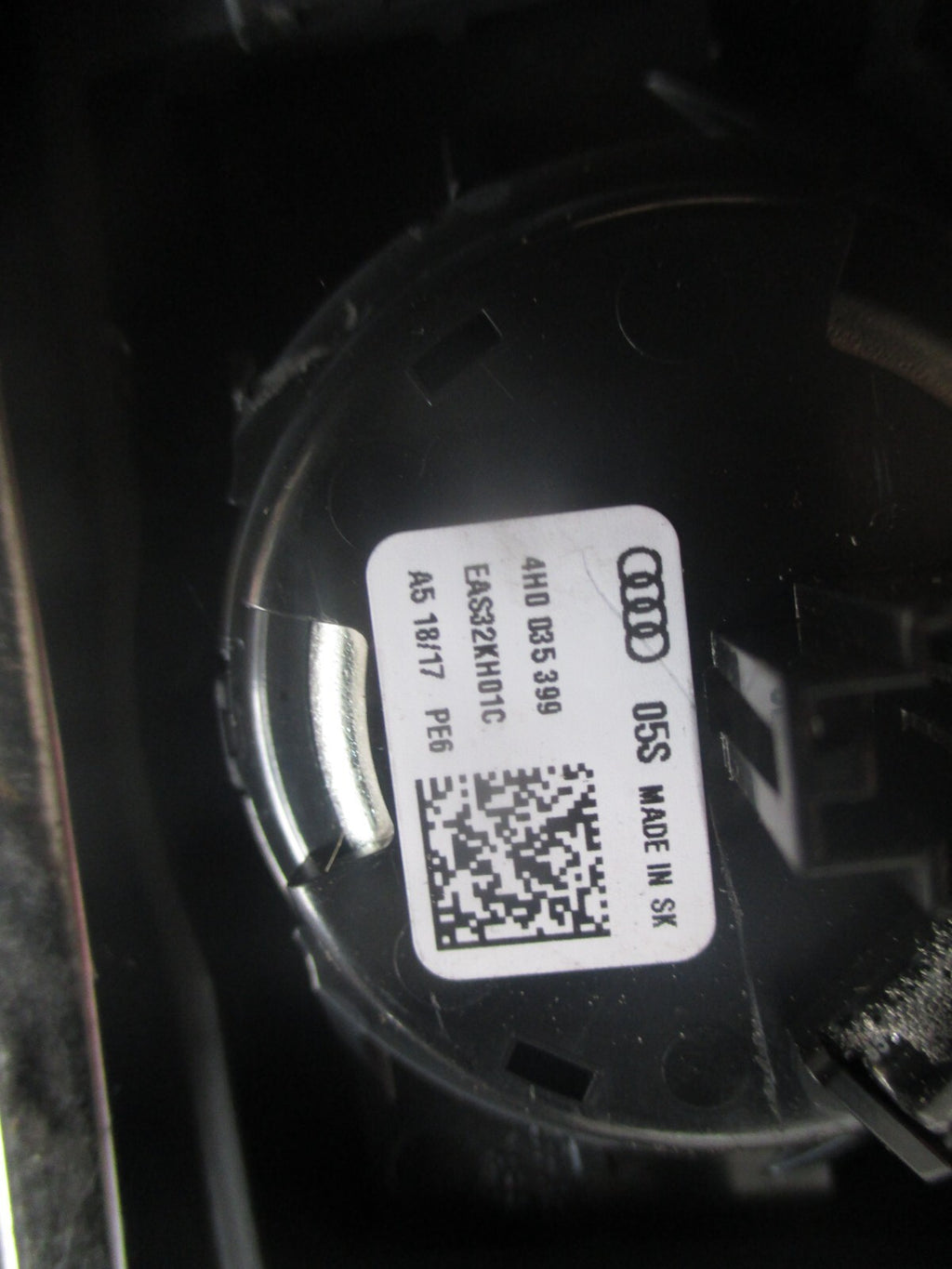 AUDI A6 C7 SALOON DASHBOARD UPPER COVER TRIM 4G0857051A6PS
