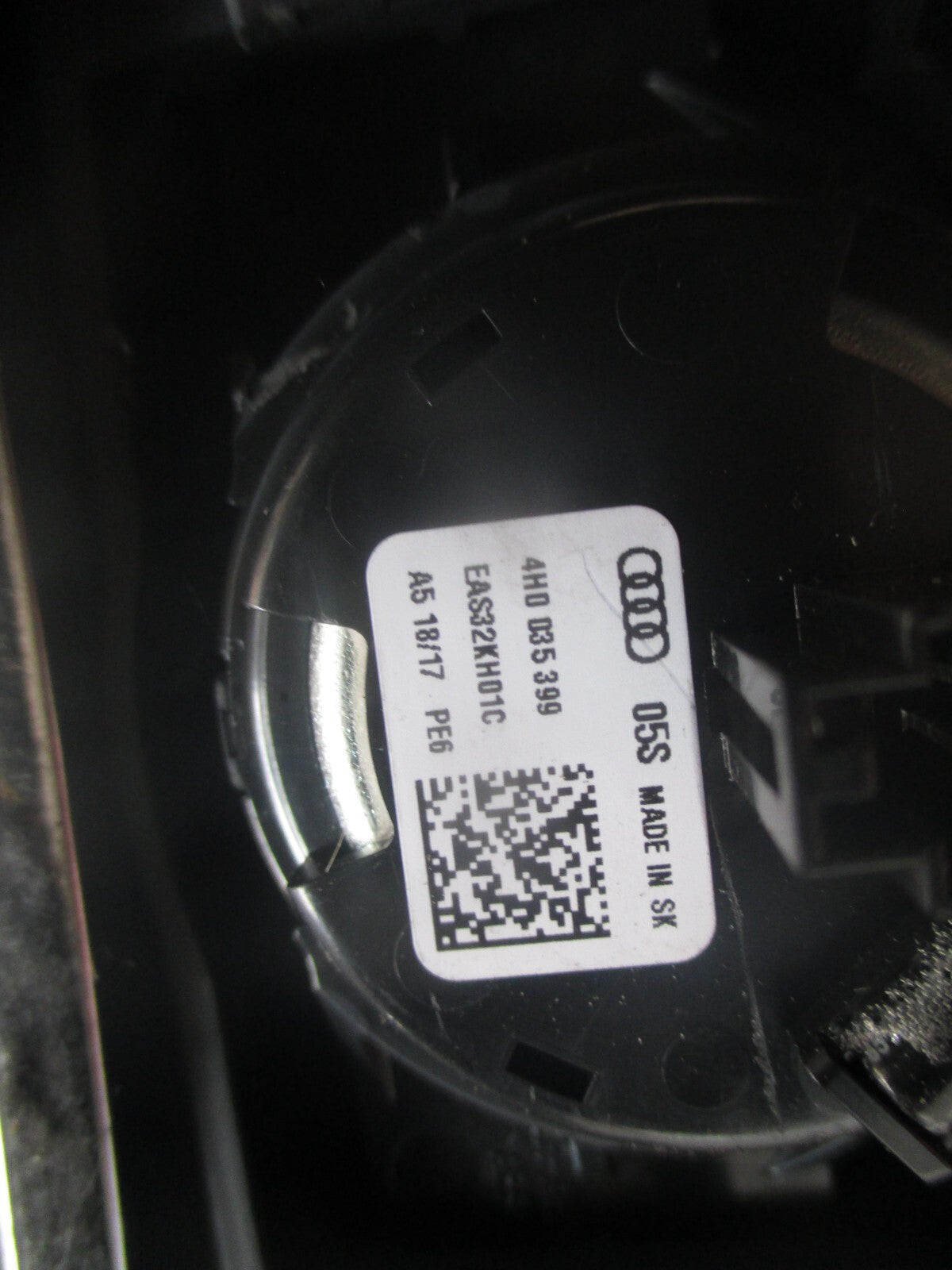 AUDI A6 C7 SALOON DASHBOARD UPPER COVER TRIM 4G0857051A6PS