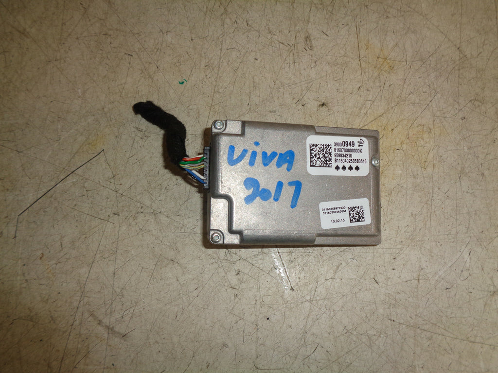 VAUXHALL VIVA 2017 FRONT WINDSHIELD CAMERA ECU MODULE UNIT 39000949
