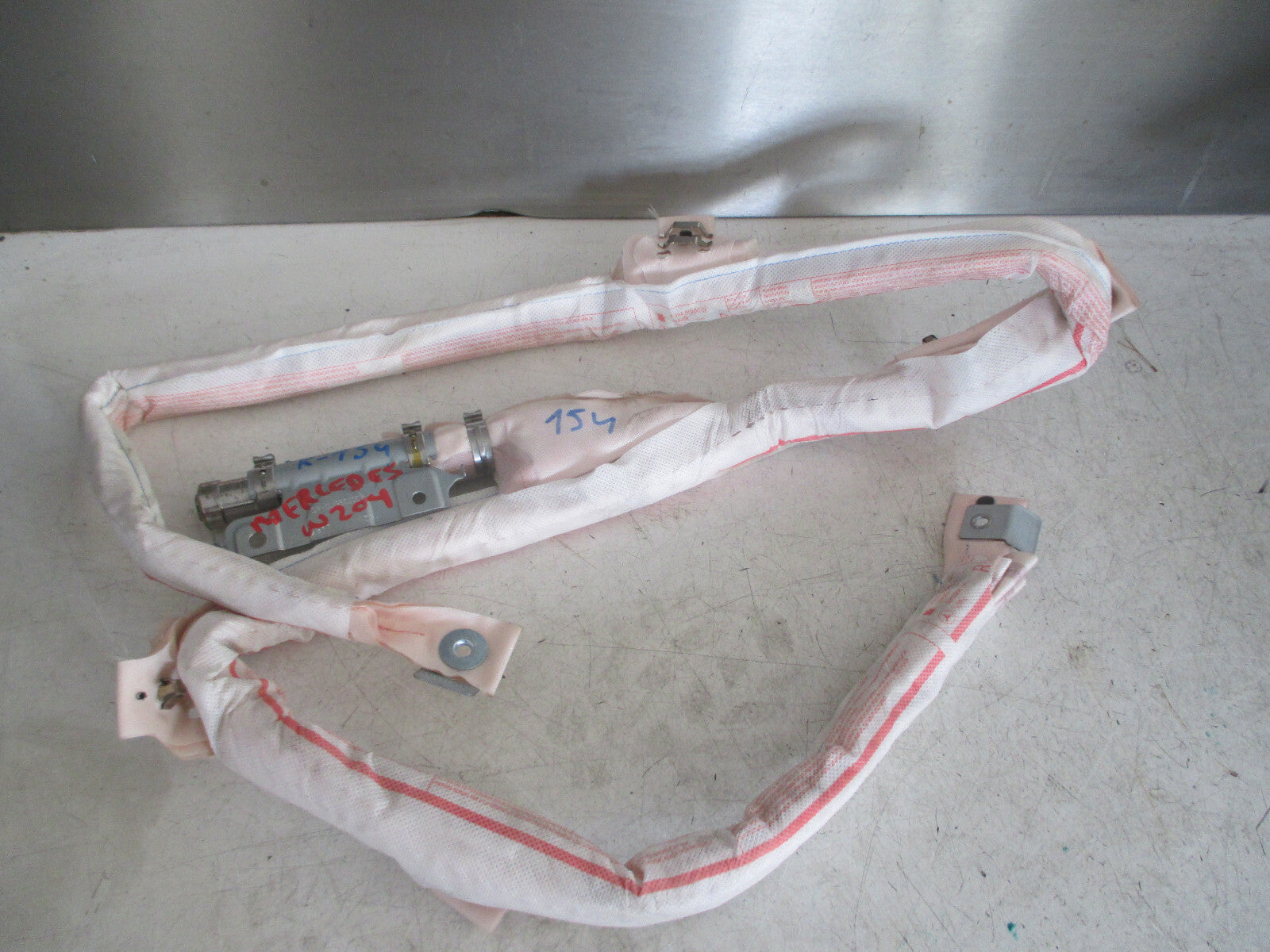 MERCEDES C CLASS W204 2014 COUPE OS DRIVER ROOF CURTAIN SAFETY BAG 2048606402