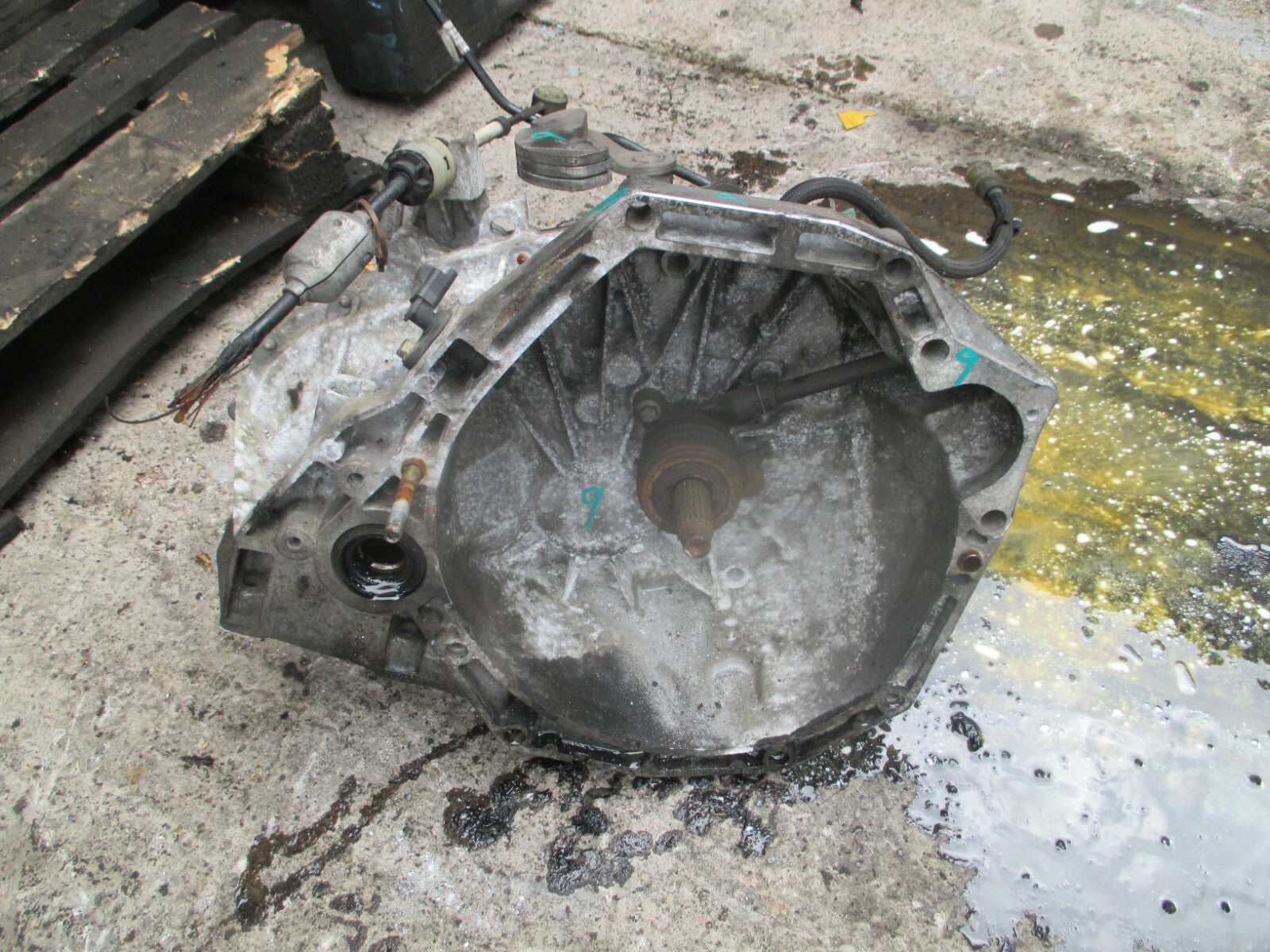 RENAULT MEGANE SCENIC 1.6 PETROL MANUAL GEARBOX TRANSMISSION TL4K4M 559435 GB9