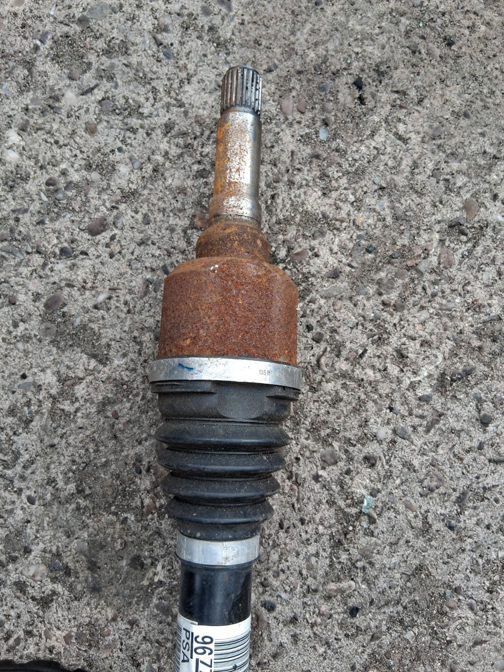 2021 CITROEN C3 MK3 OS DRIVER SIDE FRONT RIGHT DRIVE SHAFT 9677476680