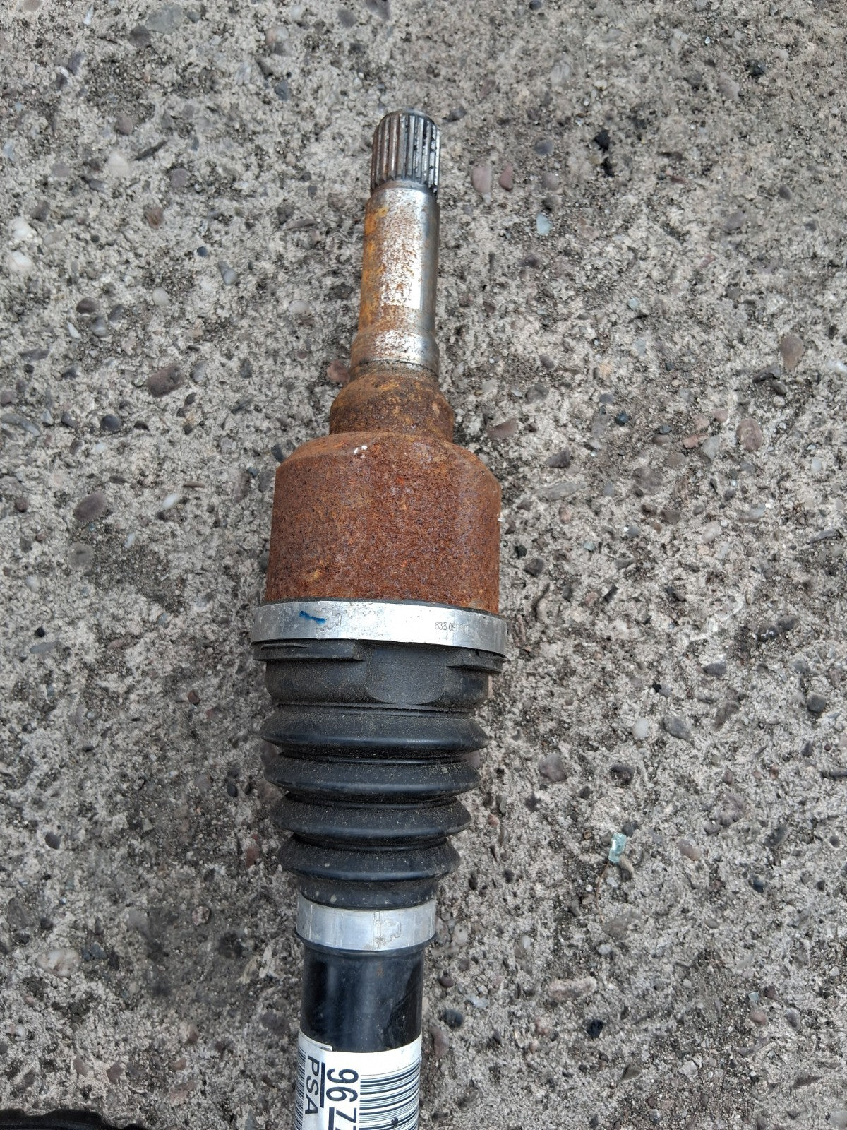 2021 CITROEN C3 MK3 OS DRIVER SIDE FRONT RIGHT DRIVE SHAFT 9677476680