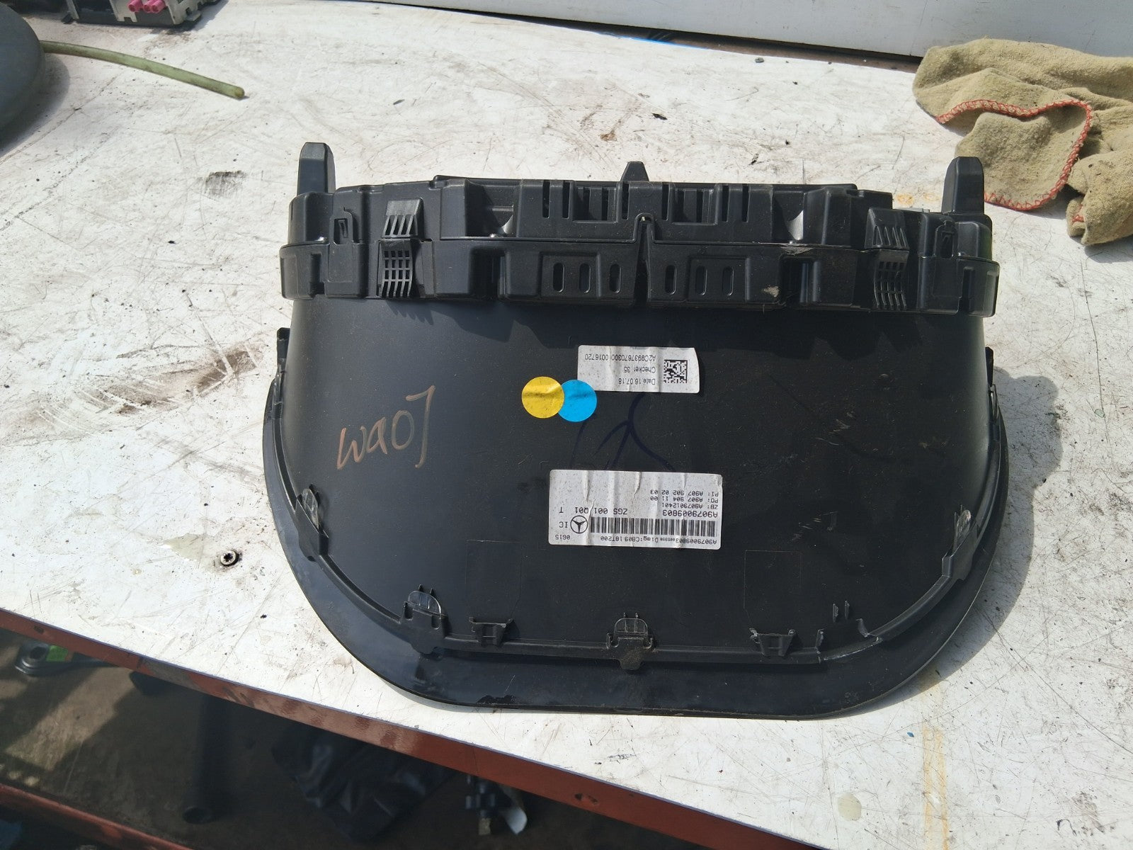 2018 MERCEDES BENZ SPRINTER W907 2.1 DIESEL SPEEDO CLUSTER A9079009803