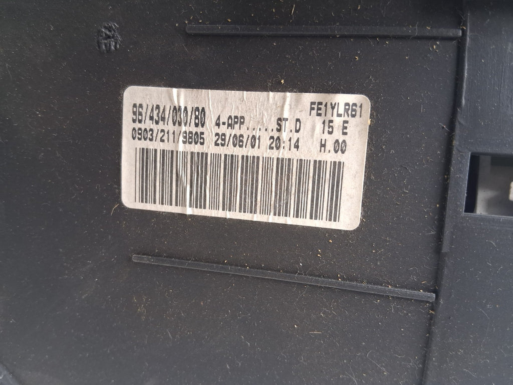2001 PEUGEOT 206 2.0 HDI DIESEL SPEEDO CLOCKS INSTRUMENT CLUSTER 9643403080