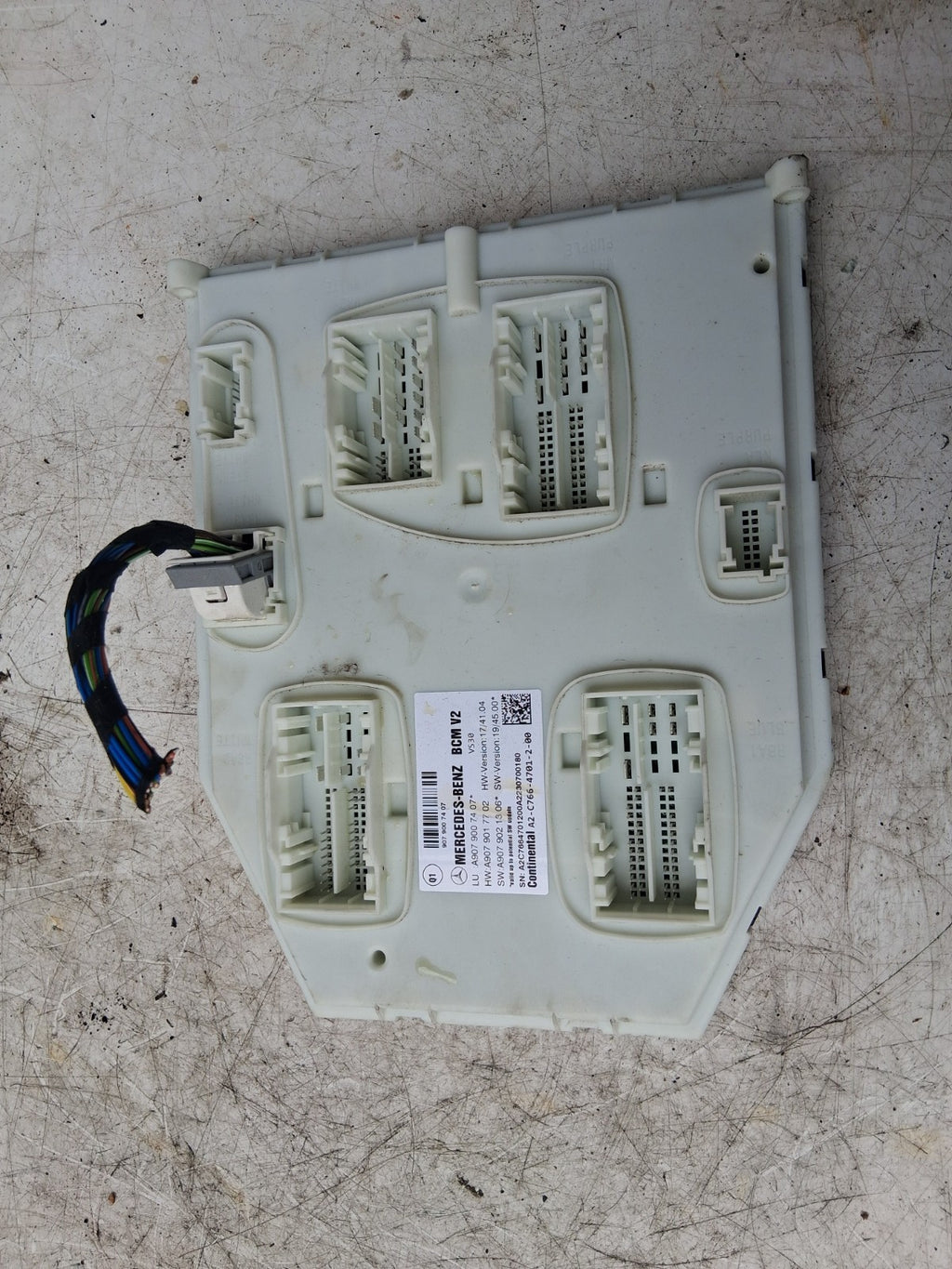 2022 MERCEDES BENZ SPRINTER BCM BODY CONTROL MODULE A9079007407
