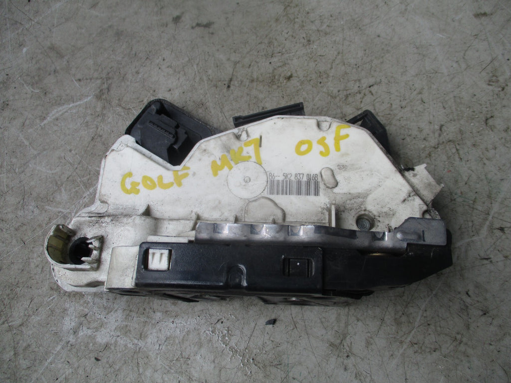 VW VOLKSWAGEN GOLF MK7 OSF DRIVERS SIDE FRONT DOOR LOCK MECH 865K2837016B