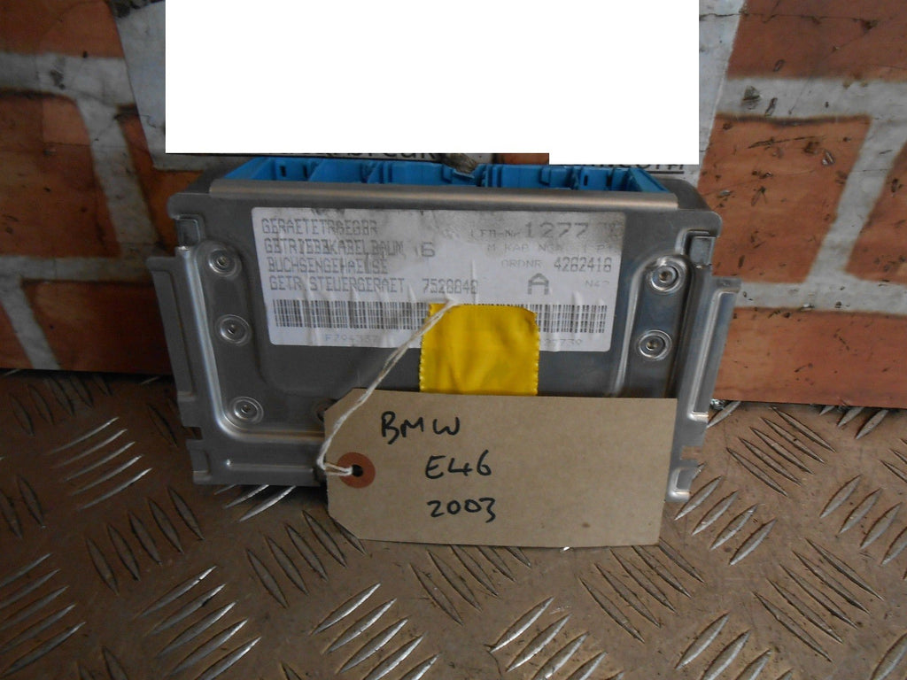 BMW 3 SERIES E46 2003 318 2.0 AUTO GEARBOX ECU CONTROL MODULE 7528848