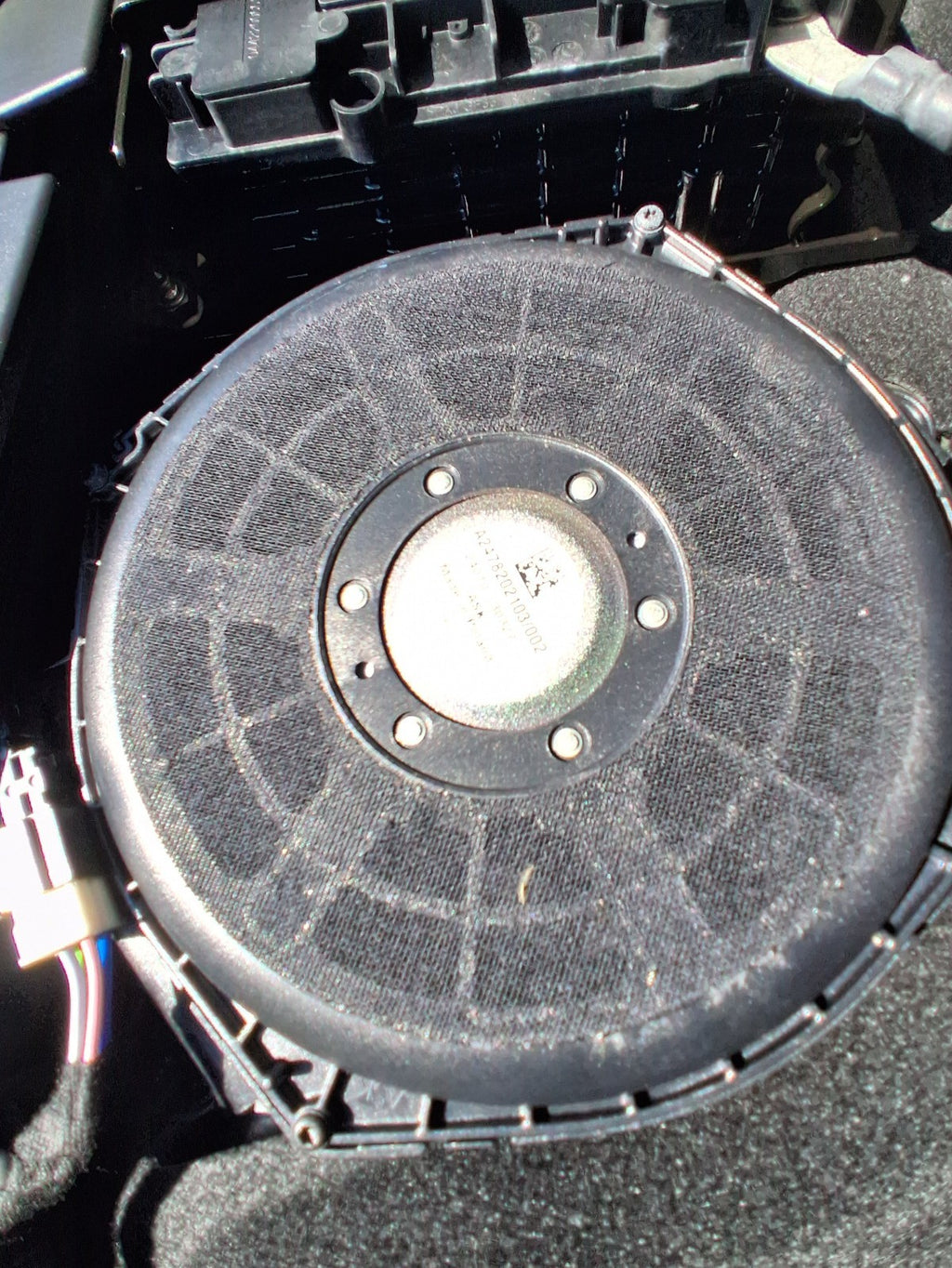 2023 MERCEDES BENZ A CLASS W177 REAR SUBWOOFER SPEAKER A2478202103