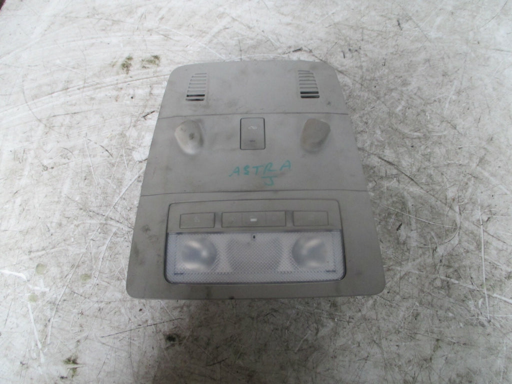 VAUXHALL ASTRA J 2013 FRONT INTERIOR ROOF READING LIGHT 13251594