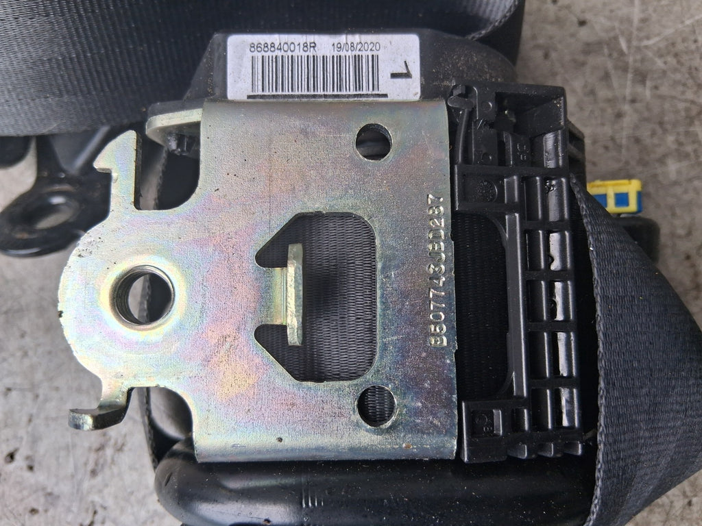 2023 RENAULT MASTER MK3 NSF PASSENGER SIDE FRONT LEFT SEAT BELT 868840018R