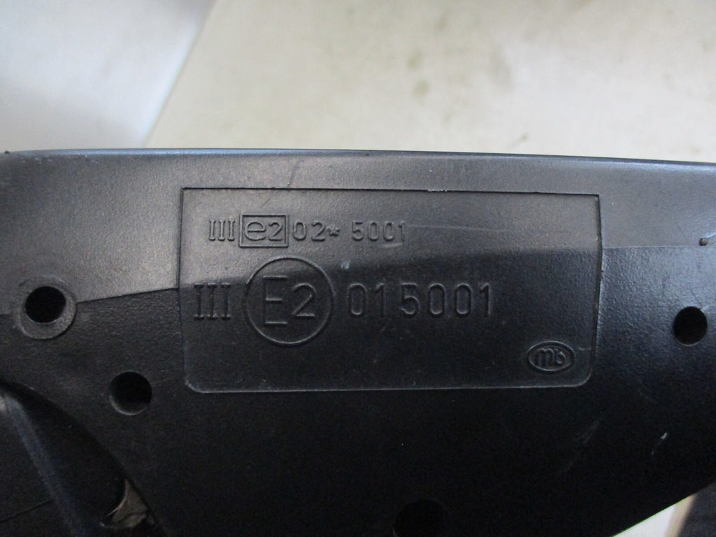 PEUGEOT 406 2001 OS DRIVER SIDE MANUAL WING MIRROR BLACK
