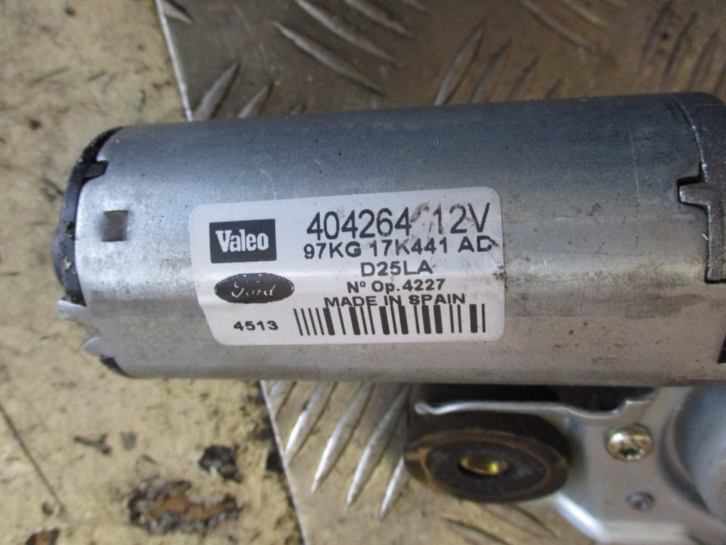 FORD KA MK1 2004 REAR WINDOW WIPER MOTOR UNIT 404264 D25LA