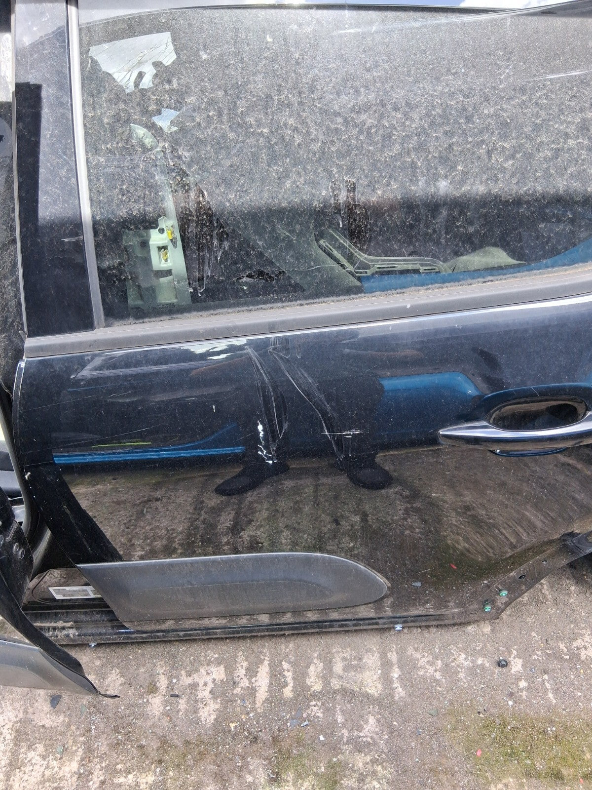 2021 CITROEN C3 MK3 NSR PASSENGER SIDE REAR BARE DOOR NOIR PERLA NERA KTV