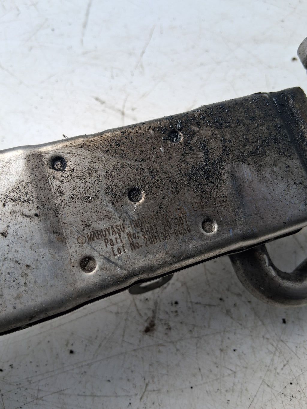 2013 MAZDA 5 EGR VALVE COOLER SH012030Y