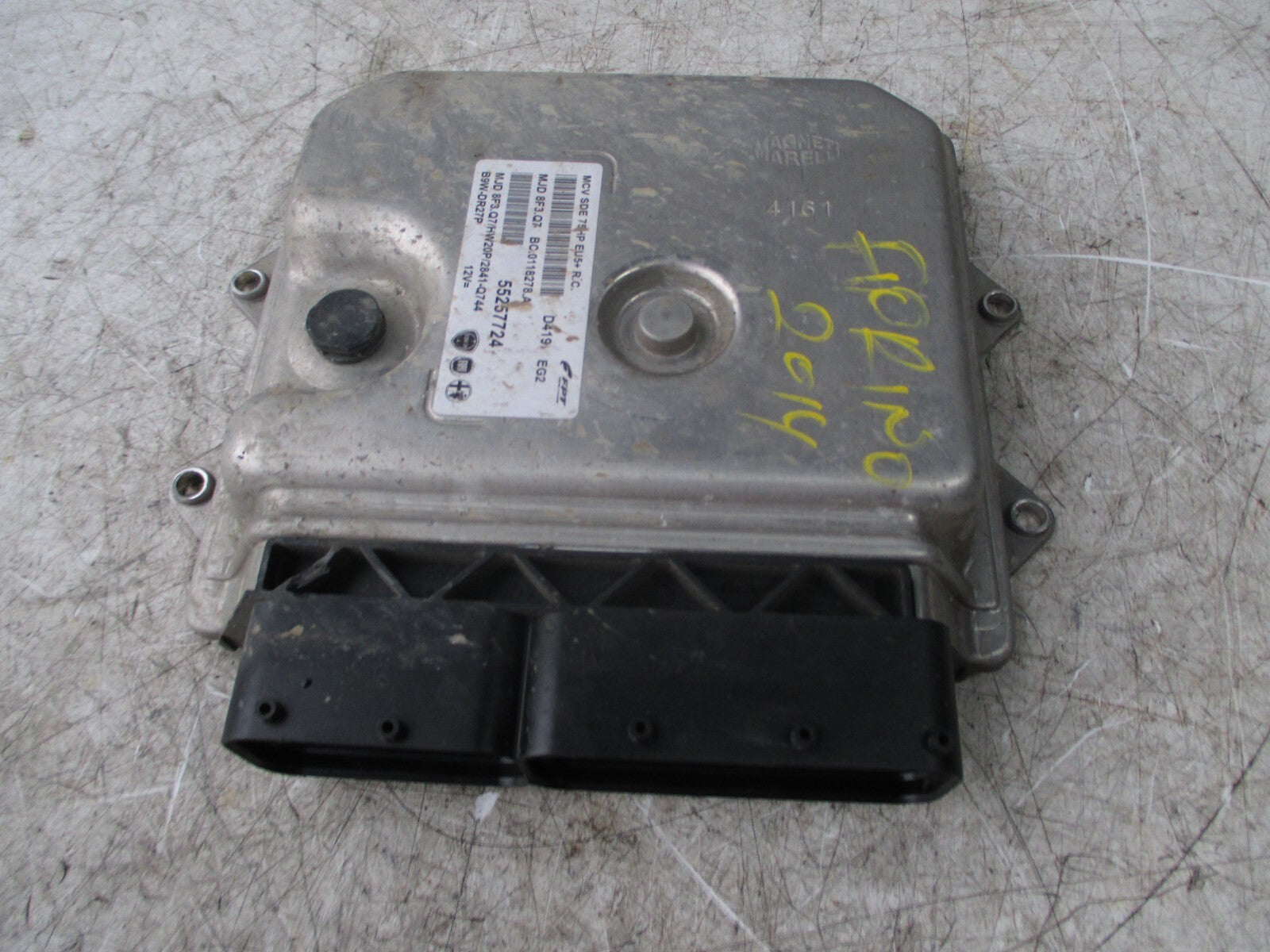 2014 FIAT FIORINO 1.3 DIESEL ECU CONTROL MODULE UNIT 55257724