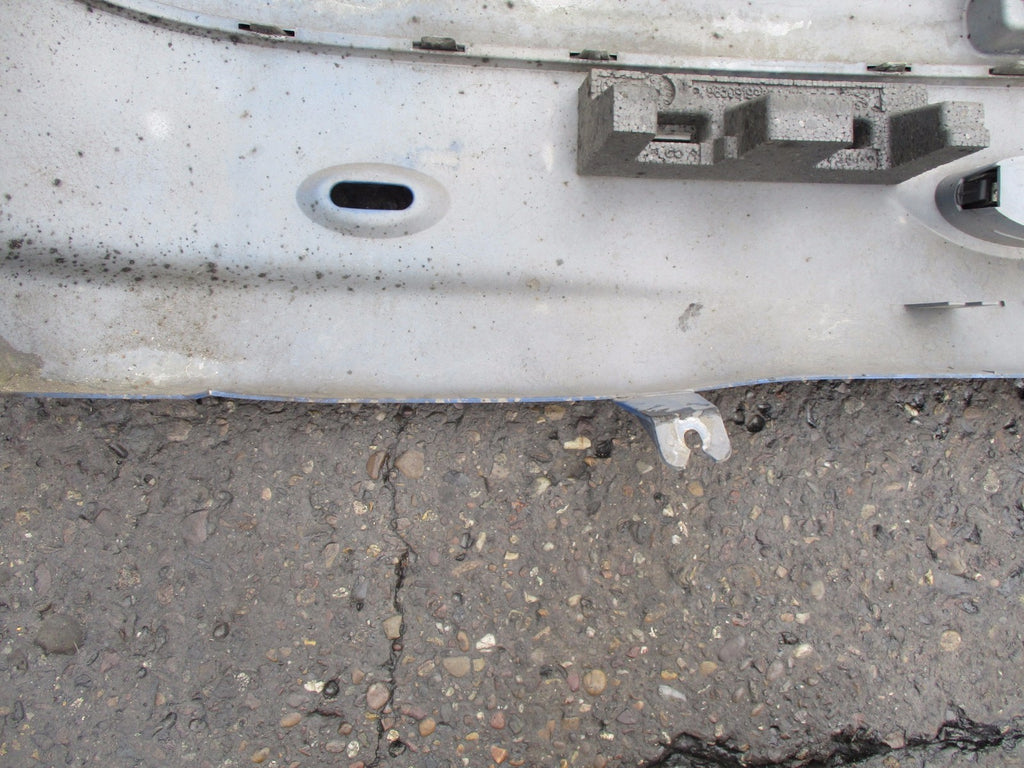 PEUGEOT 206 2003 REAR BACK PLASTIC BUMPER BLUE