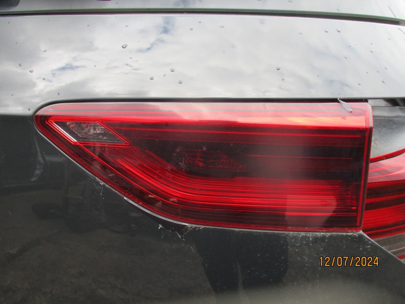 2023 VW VOLKSWAGEN GOLF MK8 HATCH OSR DRIVER SIDE REAR INNER TAIL LIGHT LAMP