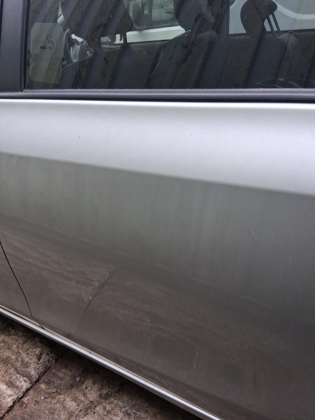 2018 TOYOTA PRIUS V PLUS XW40 NSR PASSENGER SIDE REAR LEFT BARE DOOR SILVER