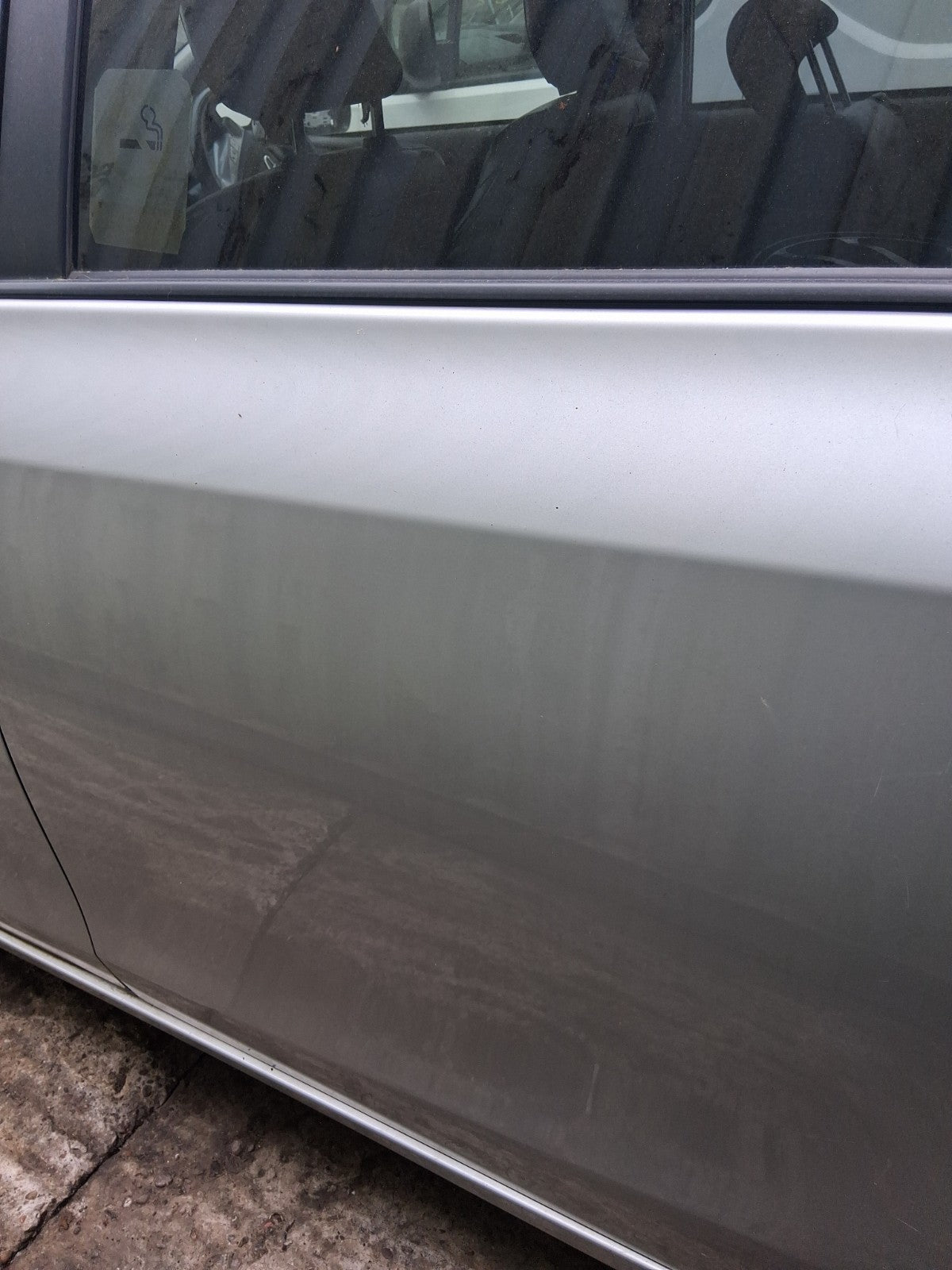 2018 TOYOTA PRIUS V PLUS XW40 NSR PASSENGER SIDE REAR LEFT BARE DOOR SILVER