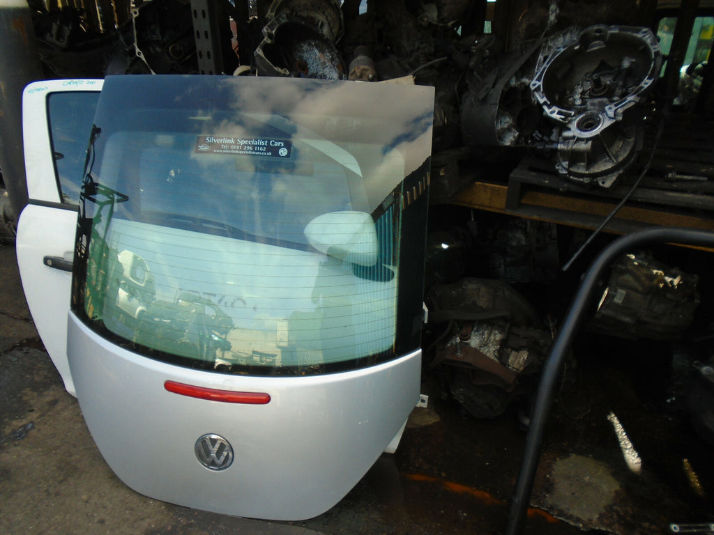 VW VOLKSWAGEN BEETLE 2007 REAR BARE TAILGATE BOOTLID SILVER