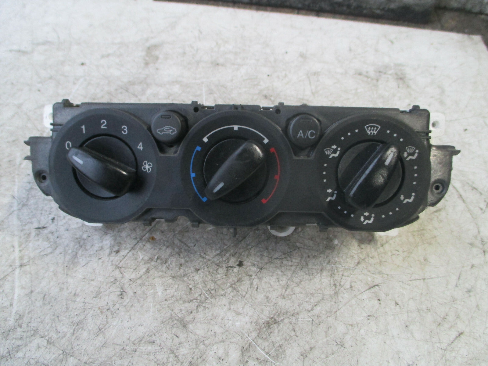 FORD MONDEO MK4 2008 HEATER AC CLIMATE CONTROL MODULE 6G9119980BE
